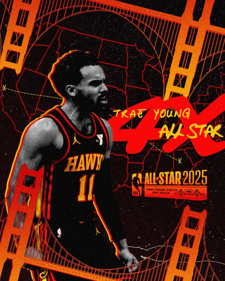  遞補入選全明星陣容！特雷-楊：生活中有些事比自己重要 4次啦