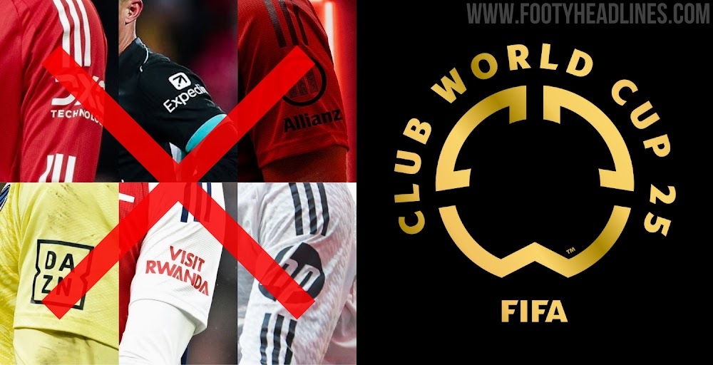  FIFA不允許世俱杯球隊有袖標(biāo)贊助，需貼上世俱杯徽標(biāo)